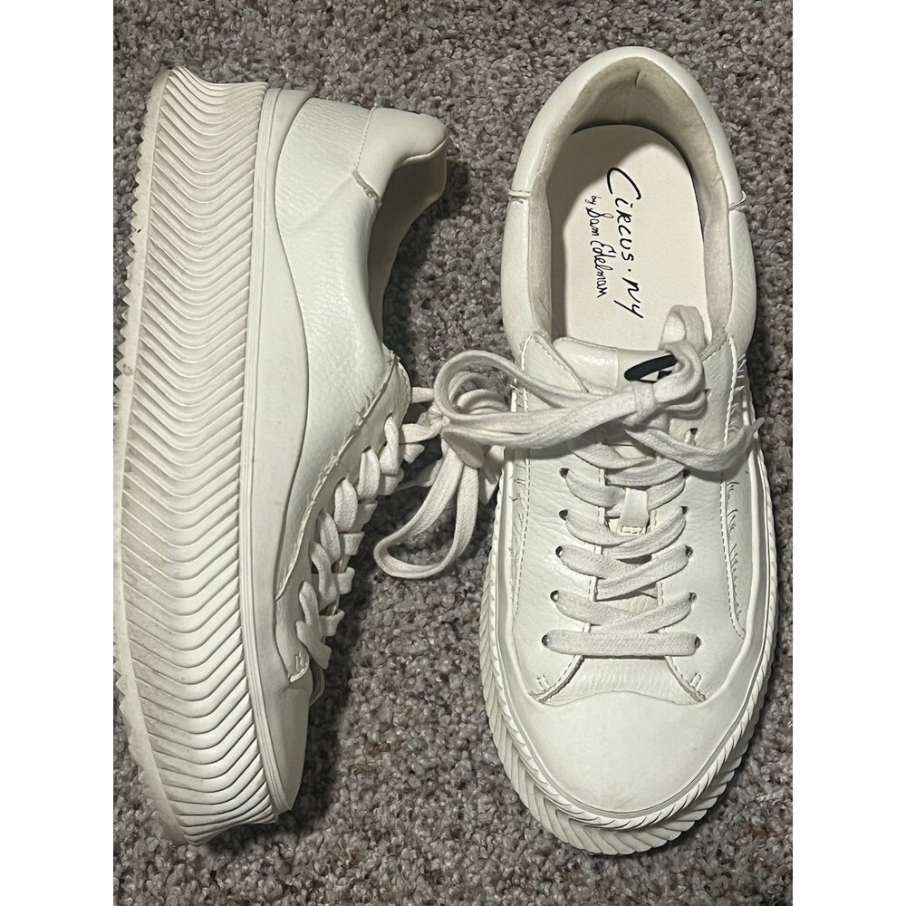 Sam Edelman Circus NY Women's Chunky Tatum Sneaker Natural Size 8